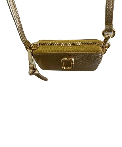 MICHAEL KORS（マイケル・コース）MICHAEL KORS (マイケルコース) ミニショルダーバッグ ゴールドの古着・服飾アイテム