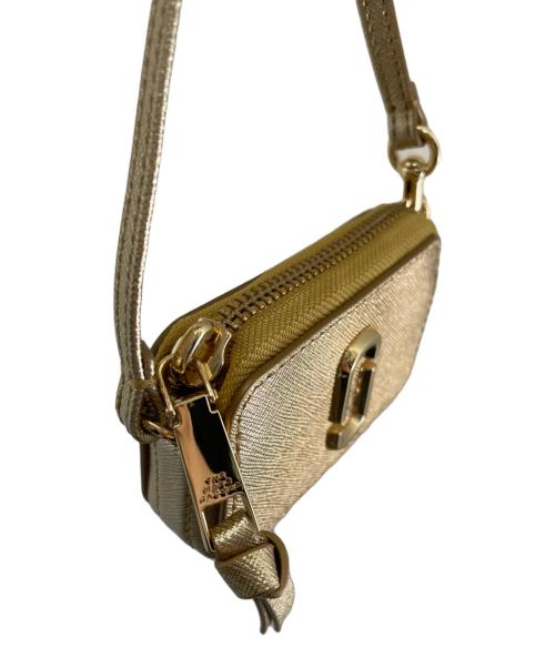 MICHAEL KORS（マイケル・コース）MICHAEL KORS (マイケルコース) ミニショルダーバッグ ゴールドの古着・服飾アイテム
