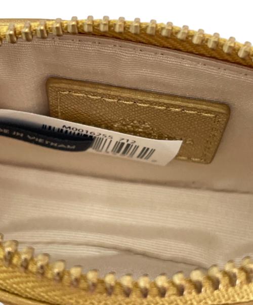MICHAEL KORS（マイケル・コース）MICHAEL KORS (マイケルコース) ミニショルダーバッグ ゴールドの古着・服飾アイテム