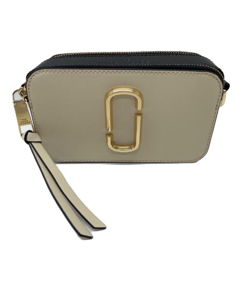 MARC JACOBS（マークジェイコブズ）MARC JACOBS (マークジェイコブス) ショルダーバッグ アイボリー×ブラックの古着・服飾アイテム