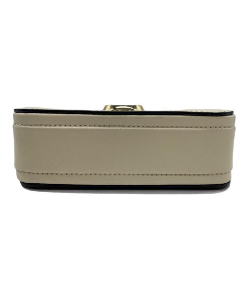 MARC JACOBS（マークジェイコブズ）MARC JACOBS (マークジェイコブス) ショルダーバッグ アイボリー×ブラックの古着・服飾アイテム