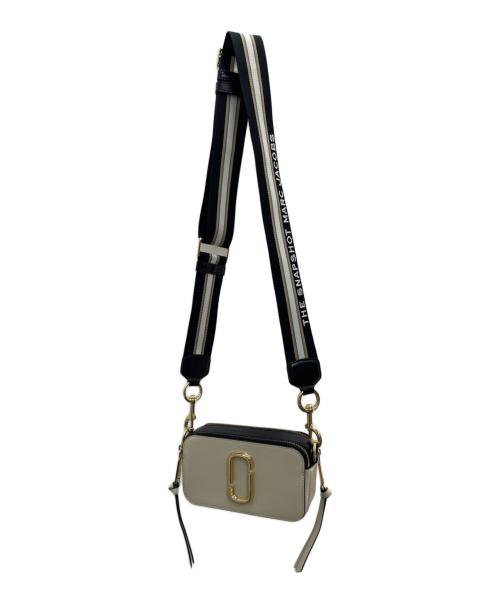MARC JACOBS（マークジェイコブズ）MARC JACOBS (マークジェイコブス) ショルダーバッグ アイボリー×ブラックの古着・服飾アイテム