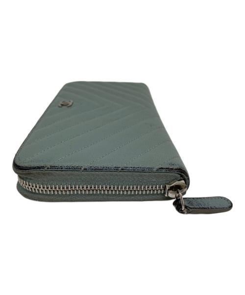 CHANEL（シャネル）CHANEL (シャネル) 長財布 ミントグリーンの古着・服飾アイテム