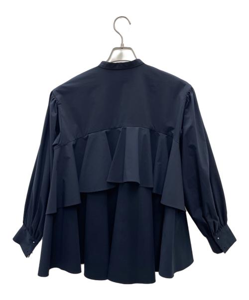 UNITED ARROWS TOKYO（ユナイテッドアローズトウキョウ）UNITED ARROWS TOKYO (ユナイテッドアローズトウキョウ) 長袖ブラウス ネイビー サイズ:36の古着・服飾アイテム