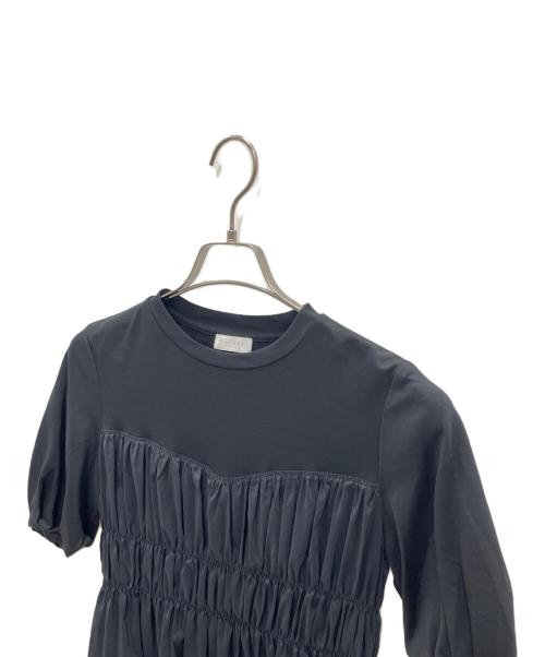 BALLSEY（ボールジィ）BALLSEY (ボールジィ) 半袖ワンピース ブラック サイズ:Sの古着・服飾アイテム