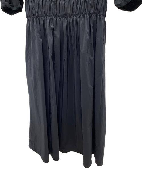 BALLSEY（ボールジィ）BALLSEY (ボールジィ) 半袖ワンピース ブラック サイズ:Sの古着・服飾アイテム