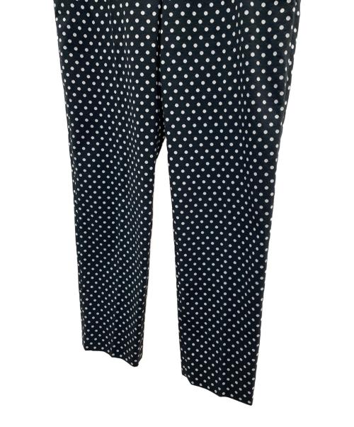UNITED ARROWS TOKYO（ユナイテッドアローズトウキョウ）UNITED ARROWS TOKYO (ユナイテッドアローズトウキョウ) シャイニー ドットジャカード スリム パンツ ブラック サイズ:Sの古着・服飾アイテム