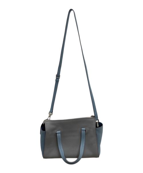 MIU MIU（ミュウミュウ）MIU MIU (ミュウミュウ) 2WAYショルダーバッグ ブルーの古着・服飾アイテム