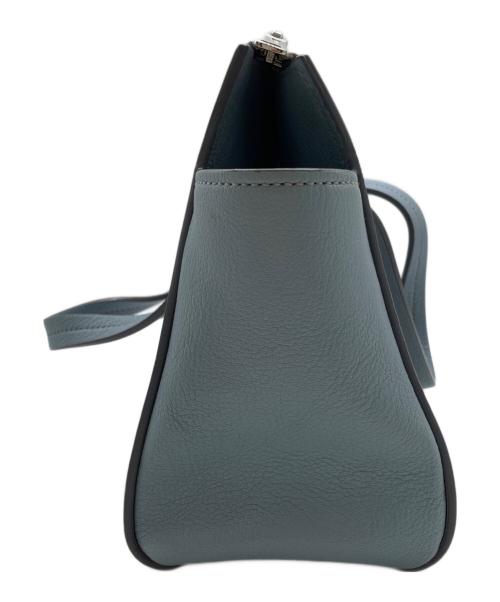 MIU MIU（ミュウミュウ）MIU MIU (ミュウミュウ) 2WAYショルダーバッグ ブルーの古着・服飾アイテム