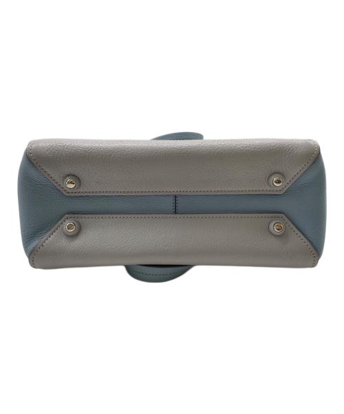 MIU MIU（ミュウミュウ）MIU MIU (ミュウミュウ) 2WAYショルダーバッグ ブルーの古着・服飾アイテム