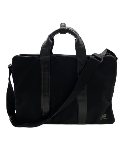 PORTER（ポーター）PORTER (ポーター) 2WAYブリーフケース ブラックの古着・服飾アイテム