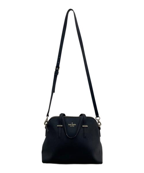 Kate Spade（ケイトスペード）Kate Spade (ケイトスペード) 2WAYショルダーバッグ ブラックの古着・服飾アイテム