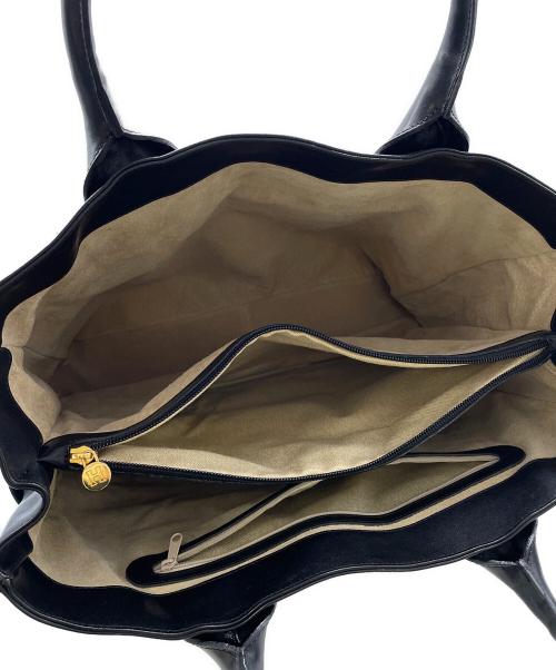 HIROFU（ヒロフ）HIROFU (ヒロフ) トートバッグ ブラックの古着・服飾アイテム