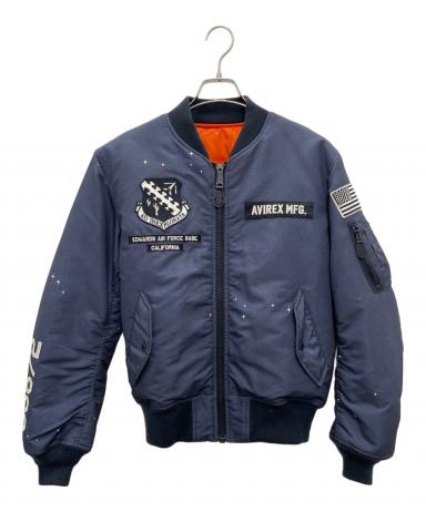 中古・古着通販】AVIREX (アヴィレックス) MA-1ジャケット ネイビー