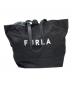 FURLA（フルラ）の古着「リバーシブルトートバッグ」｜ブラック×ブルー
