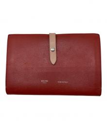 CELINE（セリーヌ）の古着「財布」｜ブラウン×ピンク