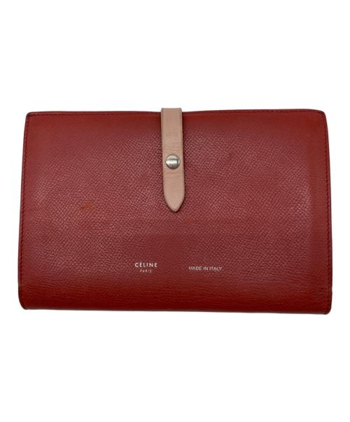 CELINE（セリーヌ）CELINE (セリーヌ) 財布 ブラウン×ピンクの古着・服飾アイテム