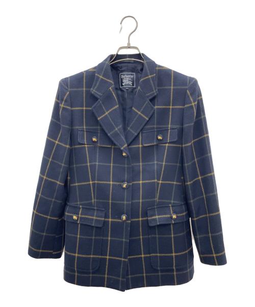 Burberry's（バーバリー）Burberry's (バーバリーズ) テーラードジャケット ネイビー サイズ:Mの古着・服飾アイテム