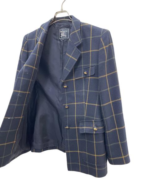 Burberry's（バーバリー）Burberry's (バーバリーズ) テーラードジャケット ネイビー サイズ:Mの古着・服飾アイテム