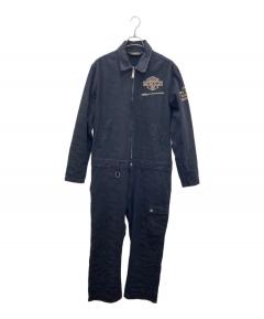 中古・古着通販】VANSON (バンソン) つなぎ ネイビー サイズ:FREE