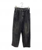 masonprinceメゾンプリンス）の古着「デニムパンツ」｜ブラック