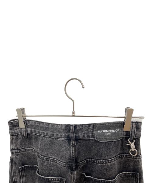 masonprince（メゾンプリンス）masonprince (メゾンプリンス) デニムパンツ ブラック サイズ:Ｍの古着・服飾アイテム