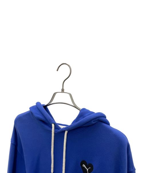 PUMA（プーマ）PUMA (プーマ) ami (アミ) パーカー ブルー サイズ:Lの古着・服飾アイテム