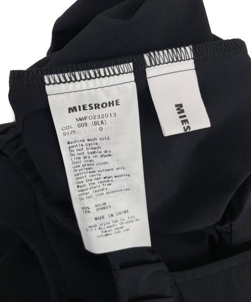 MIESROHE（ミースロエ）MIESROHE (ミースロエ) ロンパース ブラックの古着・服飾アイテム