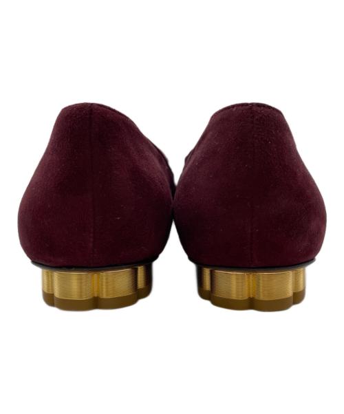 Salvatore Ferragamo（サルヴァトーレ フェラガモ）Salvatore Ferragamo (サルヴァトーレ フェラガモ) パンプス ボルドー サイズ:25.5の古着・服飾アイテム