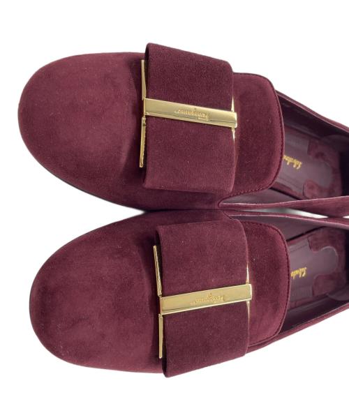 Salvatore Ferragamo（サルヴァトーレ フェラガモ）Salvatore Ferragamo (サルヴァトーレ フェラガモ) パンプス ボルドー サイズ:25.5の古着・服飾アイテム