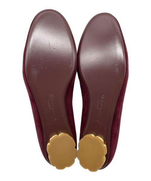 Salvatore Ferragamo（サルヴァトーレ フェラガモ）Salvatore Ferragamo (サルヴァトーレ フェラガモ) パンプス ボルドー サイズ:25.5の古着・服飾アイテム
