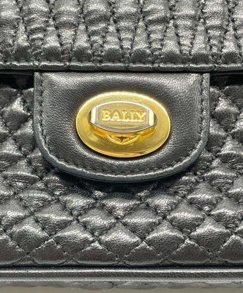 BALLY（バリー）BALLY (バリー) チェーンショルダーバッグ ブラックの古着・服飾アイテム