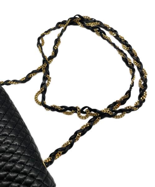 BALLY（バリー）BALLY (バリー) チェーンショルダーバッグ ブラックの古着・服飾アイテム
