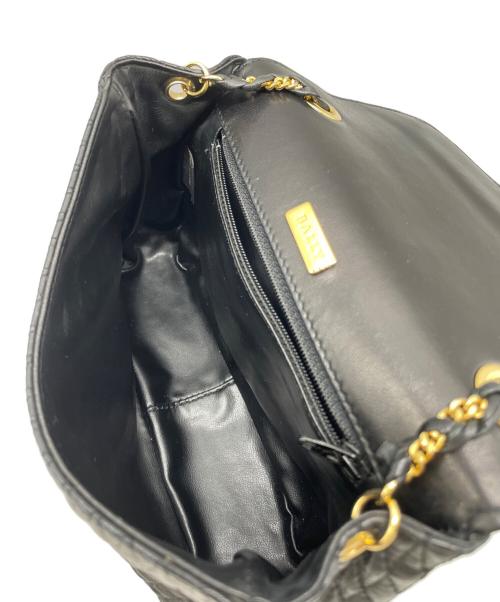 BALLY（バリー）BALLY (バリー) チェーンショルダーバッグ ブラックの古着・服飾アイテム