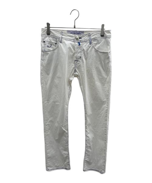 JACOB COHEN（ヤコブコーエン）JACOB COHEN (ヤコブコーエン) 5ポケットパンツ ホワイト サイズ:78.5の古着・服飾アイテム