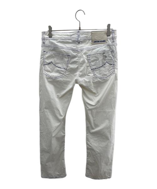 JACOB COHEN（ヤコブコーエン）JACOB COHEN (ヤコブコーエン) 5ポケットパンツ ホワイト サイズ:78.5の古着・服飾アイテム