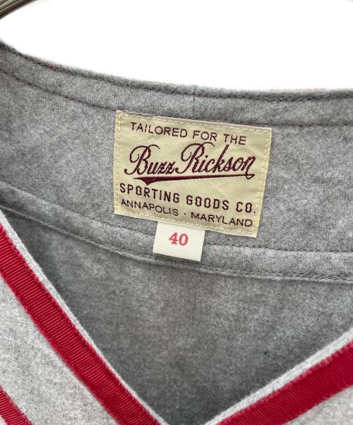 BUZZ RICKSON'S（バズリクソンズ）BUZZ RICKSON'S (バズリクソンズ) 半袖シャツ グレー サイズ:40 未使用品の古着・服飾アイテム