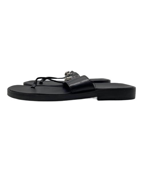 GUCCI（グッチ）GUCCI (グッチ) サンダル ブラック サイズ:25.5cmの古着・服飾アイテム