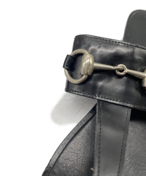 GUCCI（グッチ）GUCCI (グッチ) サンダル ブラック サイズ:25.5cmの古着・服飾アイテム