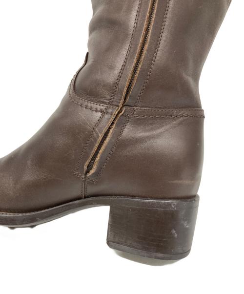 Salvatore Ferragamo（サルヴァトーレ フェラガモ）Salvatore Ferragamo (サルヴァトーレ フェラガモ) ロングブーツ ブラウン サイズ:23cmの古着・服飾アイテム