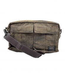 PORTER（ポーター）の古着「ボディーバッグ」｜カーキ