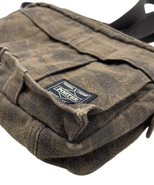 PORTER（ポーター）PORTER (ポーター) ボディーバッグ カーキの古着・服飾アイテム