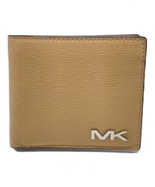 MICHAEL KORS（マイケル・コース）の古着「2つ折り財布」｜グレー