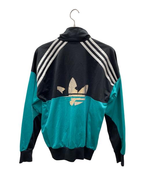 adidas（アディダス）adidas (アディダス) トラックジャケット グリーン×ブラック サイズ:Sの古着・服飾アイテム