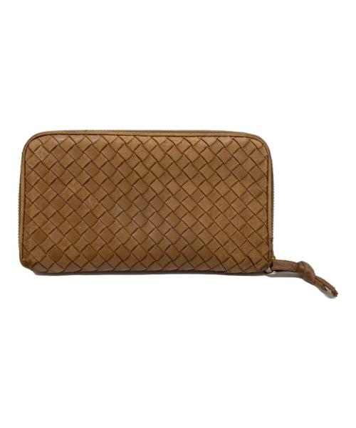 BOTTEGA VENETA（ボッテガベネタ）BOTTEGA VENETA (ボッテガベネタ) 長財布 ブラウンの古着・服飾アイテム