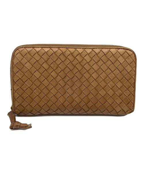 BOTTEGA VENETA（ボッテガベネタ）BOTTEGA VENETA (ボッテガベネタ) 長財布 ブラウンの古着・服飾アイテム