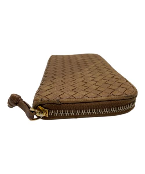BOTTEGA VENETA（ボッテガベネタ）BOTTEGA VENETA (ボッテガベネタ) 長財布 ブラウンの古着・服飾アイテム