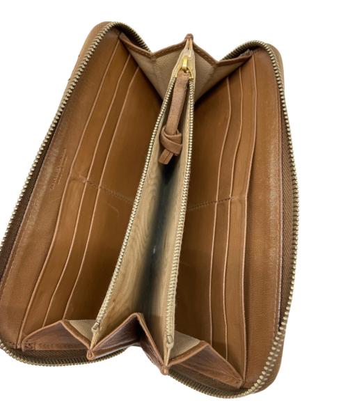 BOTTEGA VENETA（ボッテガベネタ）BOTTEGA VENETA (ボッテガベネタ) 長財布 ブラウンの古着・服飾アイテム