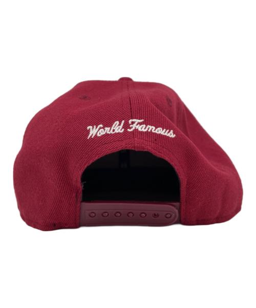 New Era（ニューエラ）New Era (ニューエラ) SUPREME (シュプリーム) キャップ ワインレッドの古着・服飾アイテム