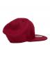 New Era (ニューエラ) SUPREME (シュプリーム) キャップ ワインレッド：7000円